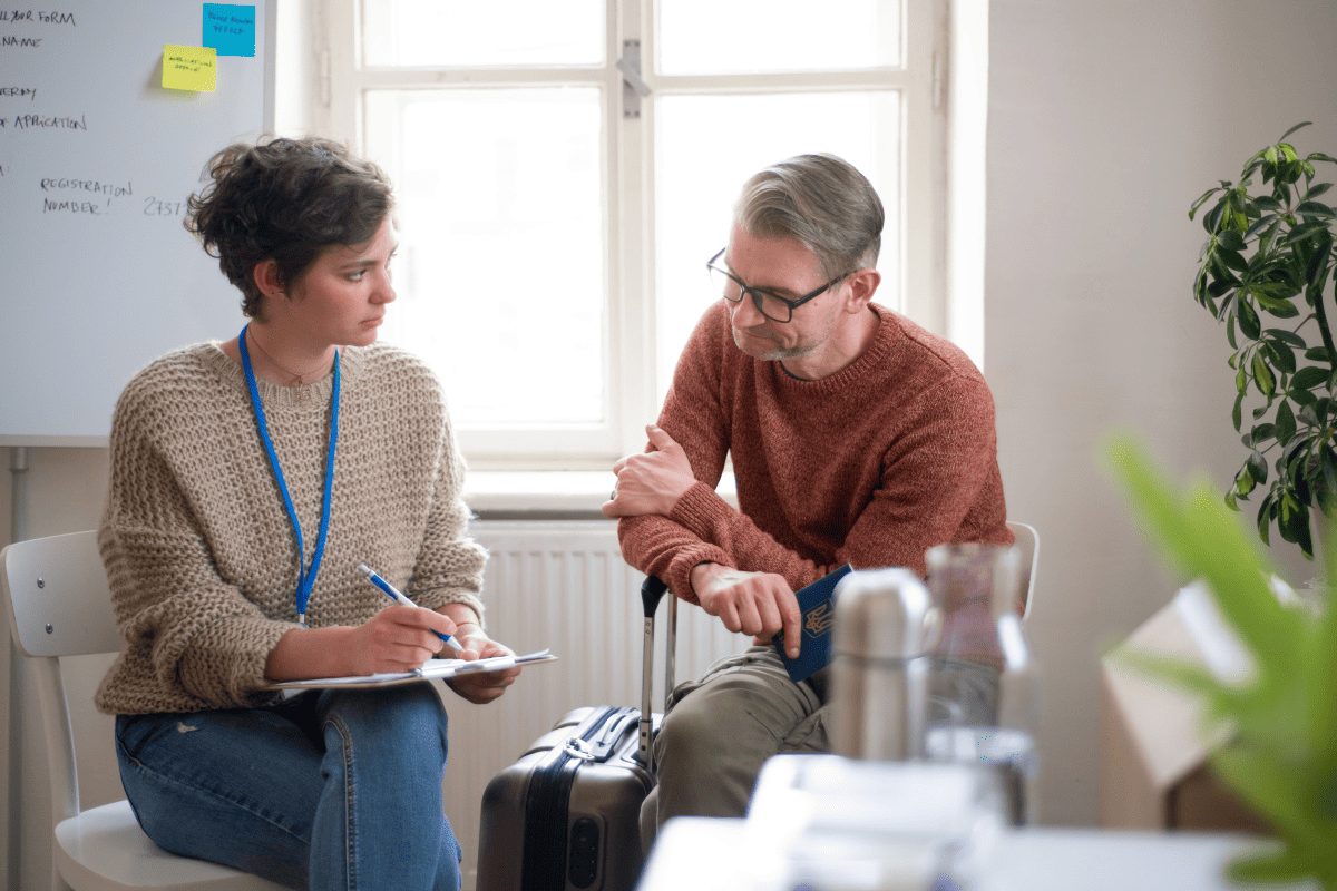 intake process at rehab