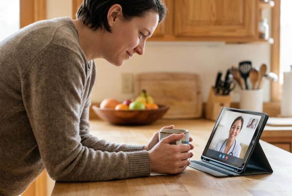 Find lasting recovery telehealth without disrupting your life.